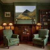 Llyn y Cau Cader Idris canvas wall art in room setting 7