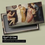 A Youth Relating Tales to Ladies canvas front and rear frame view
