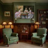 Hearts are Trumps canvas wall art in room setting 7