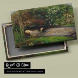 Ophelia canvas front and rear frame view