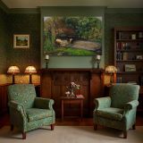 Ophelia canvas wall art in room setting 7
