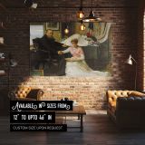 The North West Passage canvas wall art in room setting 4