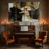 The North West Passage canvas wall art in room setting 5