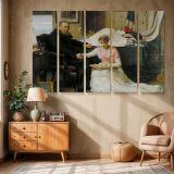 The North West Passage canvas wall art in room setting 6