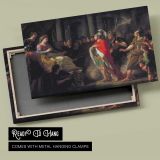 The Meeting of Dido and Aeneas canvas front and rear frame view