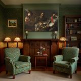 Classical Musicians and an Open Music Book canvas wall art in room setting 7