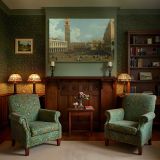 Venice Saint Marks Square canvas wall art in room setting 7