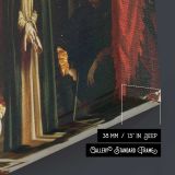 Classical Procession in a Grand Hall by Frederic Leighton - canvas surface and wrapped edge detail