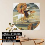 Classical Rider by Frederic Leighton — room mockup view 6