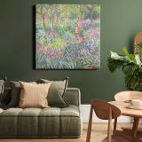 Claude Monet The Artist’s Garden in Giverny (1900) — room mockup view 15