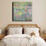 Claude Monet The Artist’s Garden in Giverny (1900) — room mockup view 17