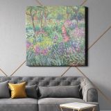 Claude Monet The Artist’s Garden in Giverny (1900) — room mockup view 21
