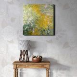 Claude Monet The Path through the Irises (1914–1917) — room mockup view 1