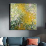 Claude Monet The Path through the Irises (1914–1917) — room mockup view 3