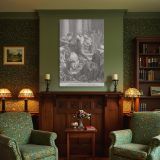 Cleansing the Temple - Buyers and Sellers Cast Out by Dore canvas wall art - Image 4