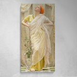 Canaries 1841 1893 by Albert Joseph Moore Canvas Wall Art Print