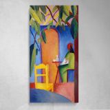 Turkish Cafe by August Macke Canvas Wall Art Print