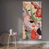 Aquarell 6 by Wassily Kandinsky canvas wall art displayed in a contemporary room