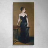 Madame X Madame Pierre Gautreau ca 1883 1884 by John Singer Sargent Canvas Wall Art Print