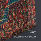 Van Gogh by Vincent van Gogh close up showing gallery canvas texture and depth