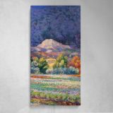 Mediterranean Garden Landscape by Claude Monet Canvas Wall Art Print