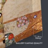 The Tree of Life by Gustav Klimt close up showing gallery canvas texture and depth