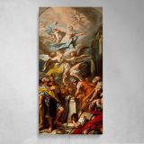 The Assumption of the Virgin by Gaspare Diziani Canvas Wall Art Print