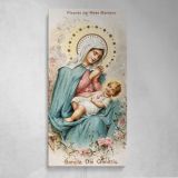 Virgin Mary and Christ Child Canvas Wall Art Print