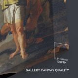 The Triumph of Marius by Giovanni Battista Tiepolo close up showing gallery canvas texture and depth