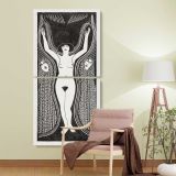 Ecstasy Extase 1922 print by Samuel Jessurun de Mesquita two panel canvas wall art room mockup