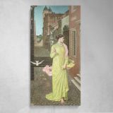 A Herald of Spring 1872 by Walter Crane Canvas Wall Art Print