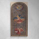Design for a Stained Glass Window by Izabel M Coles Canvas Wall Art Print