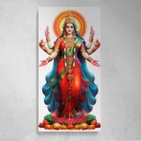 Hindu Goddess Lakshmi Canvas Wall Art Print
