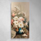 Chrysanthemums No 5 Canvas Wall Art Print