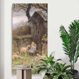 Refuge Frederick Stuart Church by Frederick Stuart Church canvas print displayed in a modern interior