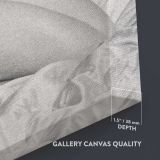 Marilyn Monroe Relaxing in Bed close up showing gallery canvas texture and depth