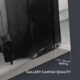 Marilyn Monroe Bus Stop Portrait with Suitcase close up showing gallery canvas texture and depth