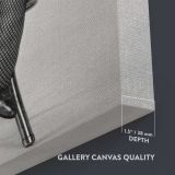 Marilyn Monroe Seated Bus Stop Portrait close up showing gallery canvas texture and depth