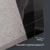 Marilyn Monroe on a New York Balcony close up showing gallery canvas texture and depth
