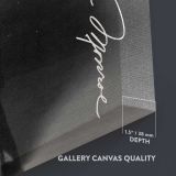 Marilyn Monroe Backless Dress Portrait close up showing gallery canvas texture and depth