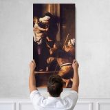 Madonna di Loreto Caravaggio c1604 6 by Caravaggio Canvas Wall Art Print