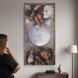Michelangelo Merisi da Caravaggio Jupiter Neptune and Pluto WGA04203 by Caravaggio canvas wall art mockup 02