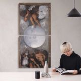 Michelangelo Merisi da Caravaggio Jupiter Neptune and Pluto WGA04203 by Caravaggio canvas wall art mockup 04