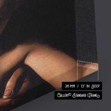 Michelangelo Merisi da Caravaggio Madonna Palafrenieri detail WGA04168 by Caravaggio close up showing gallery canvas texture and depth