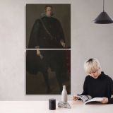 Philip IV of Spain by Diego Velazquez canvas wall art mockup 04