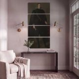 Philip IV of Spain by Diego Velazquez canvas print shown in a styled interior