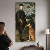 Cardinal Infante Ferdinand of Austria by Diego Velazquez canvas wall art mockup 02