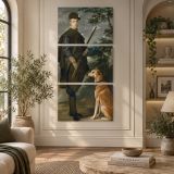 Cardinal Infante Ferdinand of Austria by Diego Velazquez canvas wall art displayed in an interior