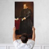 Don Diego del Corral y Arellano by Diego Velazquez Canvas Wall Art Print