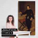 Juan Calabazas Called Calabacillas by Diego Velazquez canvas wall art mockup 03
